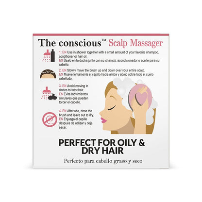 Biovene Essential Scalp Shampoo Brush Pink