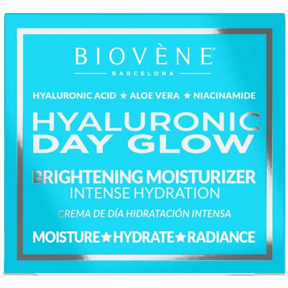 Biovene Hyaluronic Day Glow Hydration Brightening Moisturiser 50ml