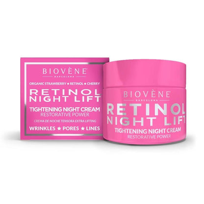 Biovene Retinol Night Lift Power Tightening Facial Night Cream 50ml
