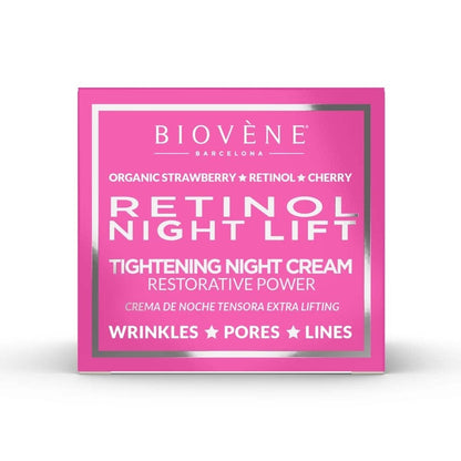 Biovene Retinol Night Lift Power Tightening Facial Night Cream 50ml