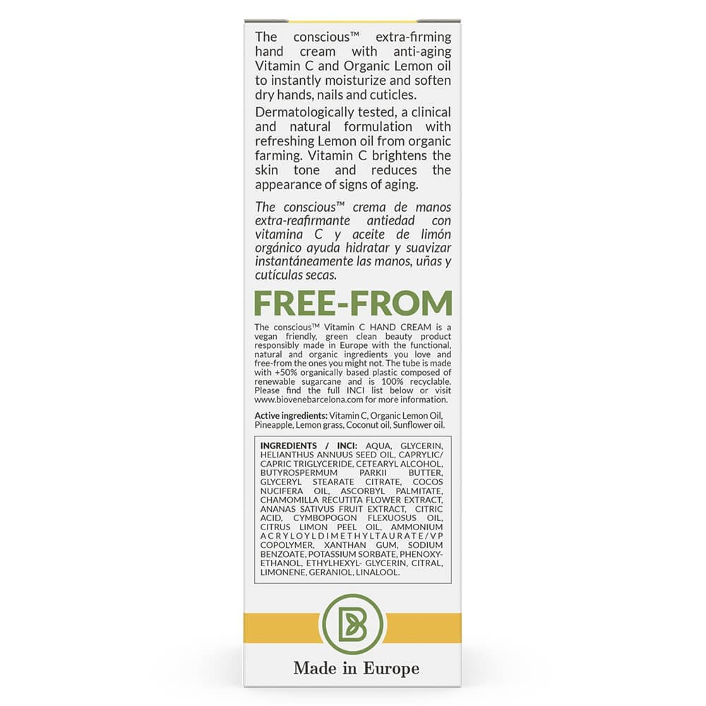 Biovene The Conscious No. 1 Vitamin C Extra-Firming Hand Cream 50ml