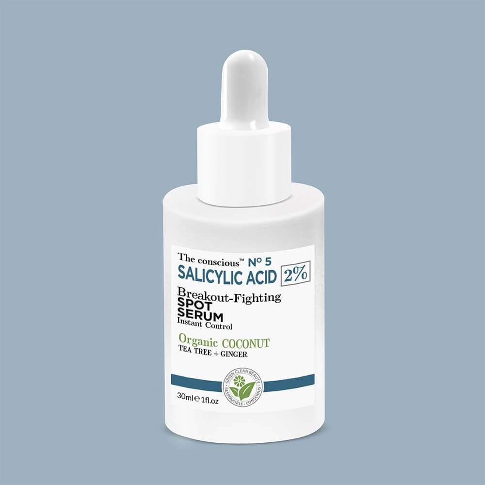 Biovene The Conscious No. 5 Salicylic Acid Breakout-Fighting Instant Control Spot Seum 30ml