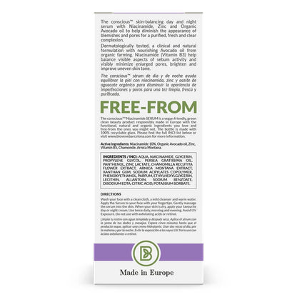 Biovene The Conscious No. 6 Niacinamide Pore-Solution Skin Balance Serum 30ml