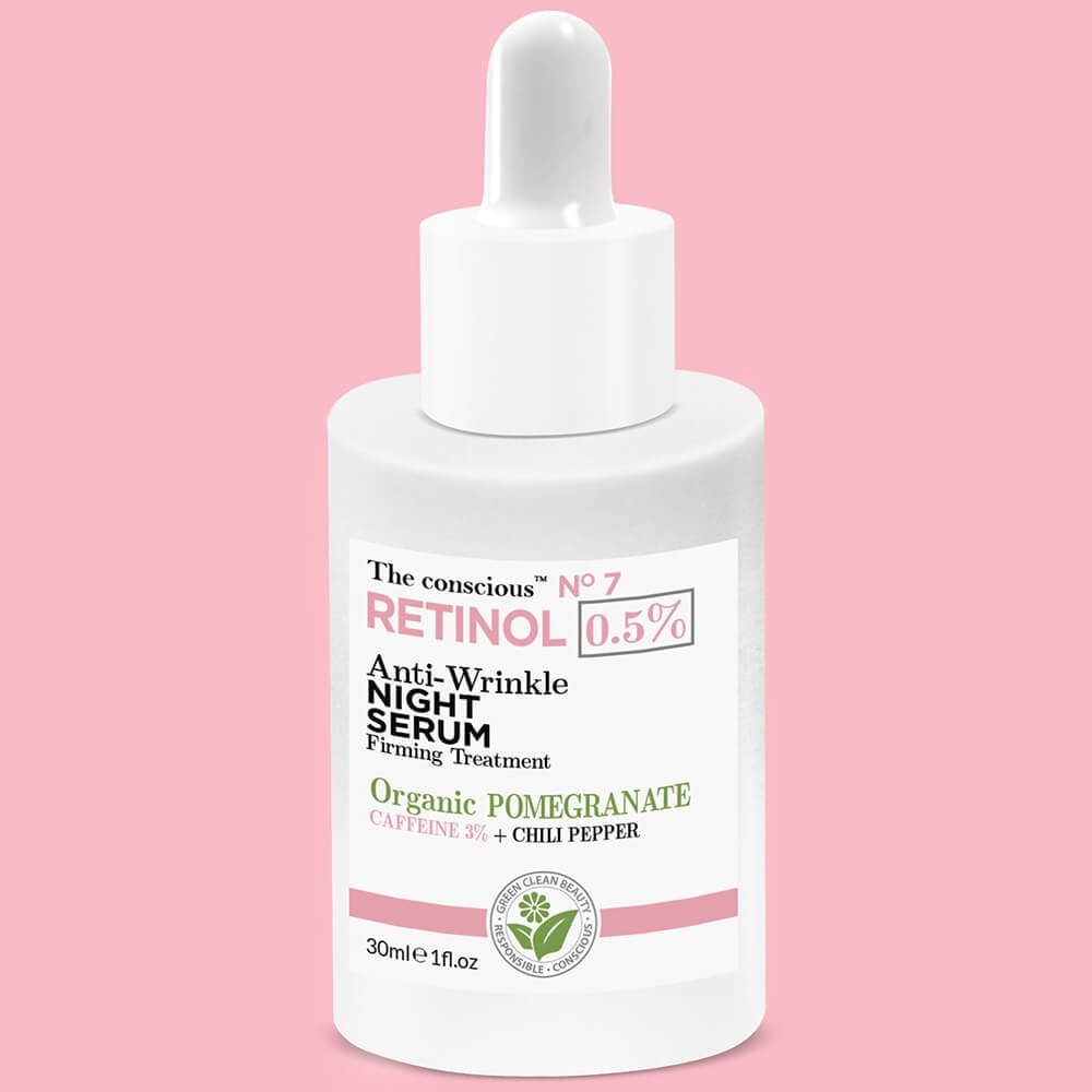 Biovene The Conscious No. 7 Retinol Anti-Wrinkle Firming Treatment Night Serum 30ml