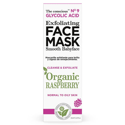 Biovene The Conscious No. 9 Glycolic Acid Smooth Babyface Exfoliating Face Mask 50ml