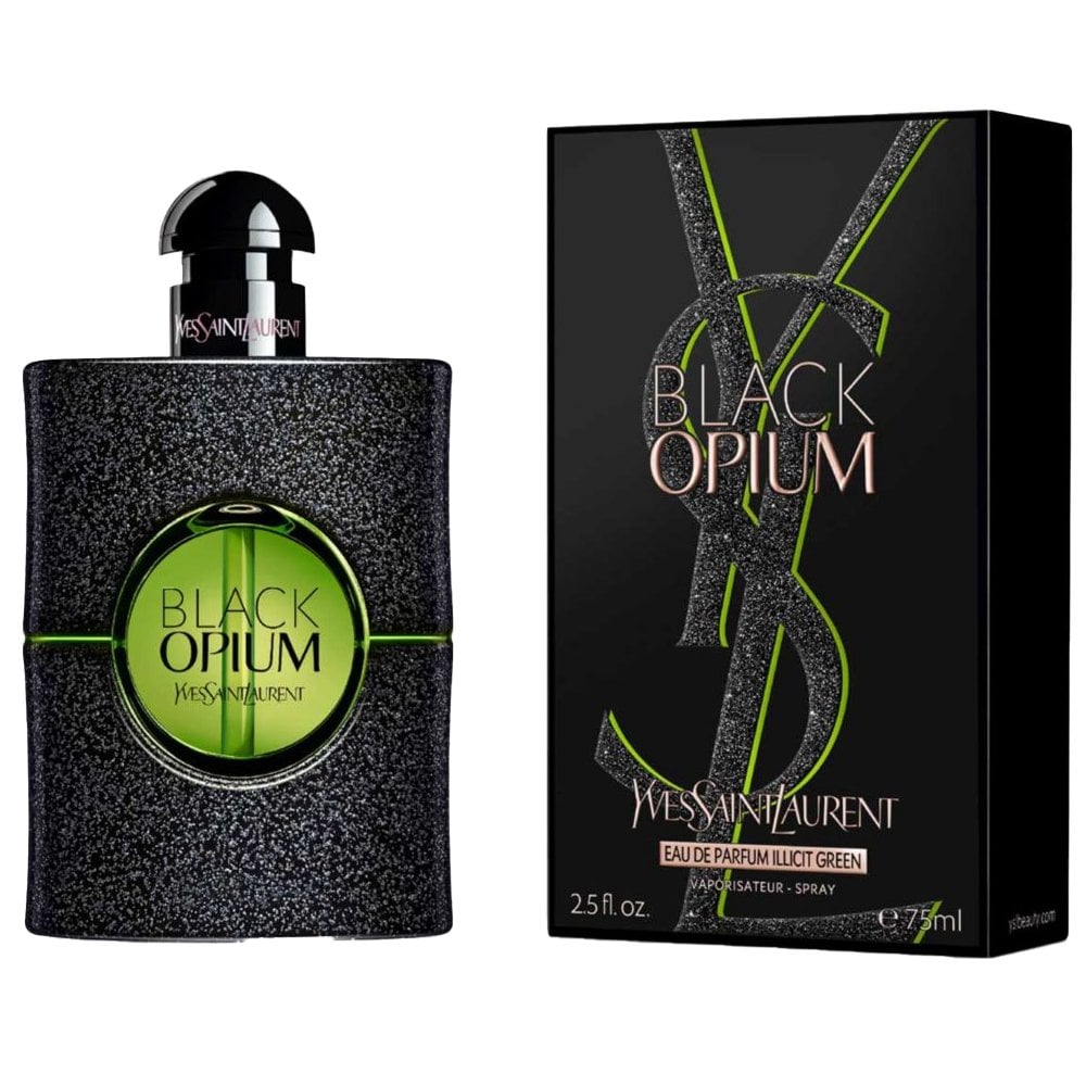 Yves Saint Laurent Black Opium Illicit Green Eau De Parfum 75ml