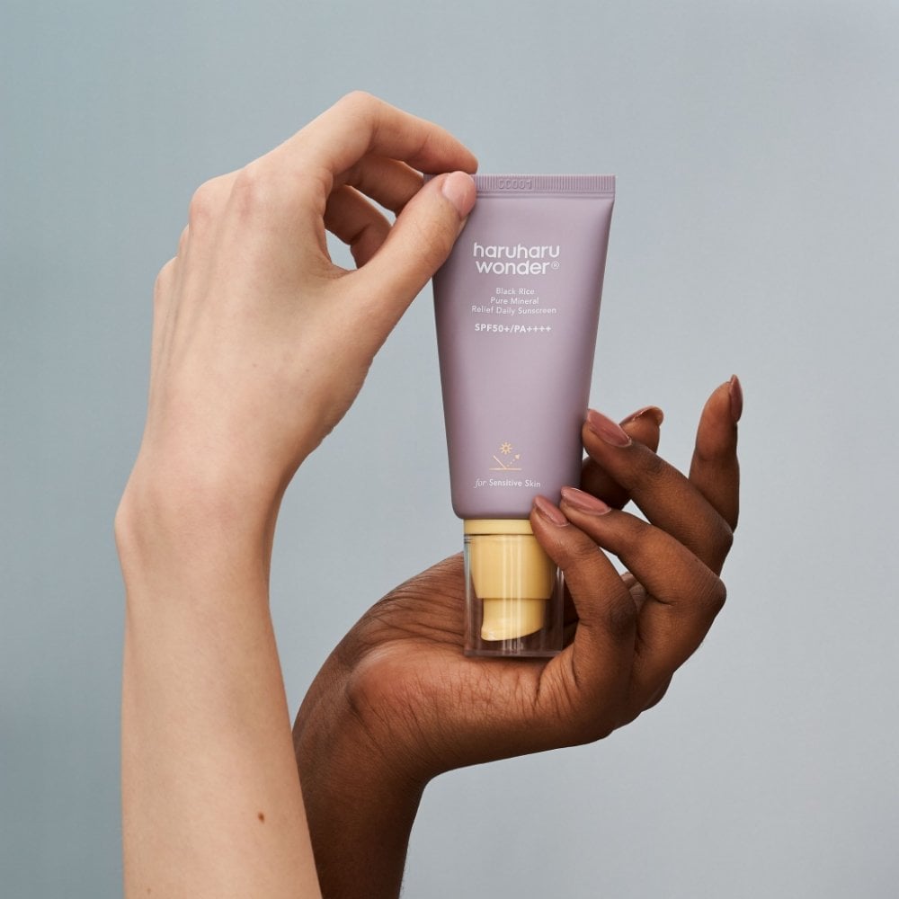 Haruharu Wonder Black Rice Pure Mineral Relief Daily Sunscreen PA++++ SPF50+ 50ml