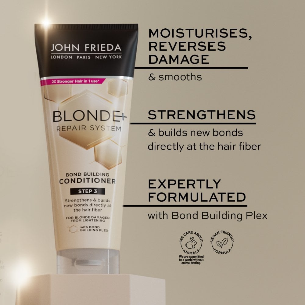 John Frieda Blonde+ Repair System Bond Building Conditioner 250ml
