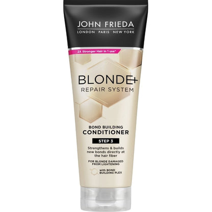 John Frieda Blonde+ Repair System Bond Building Shampoo & Conditioner Twin 2 x 250ml