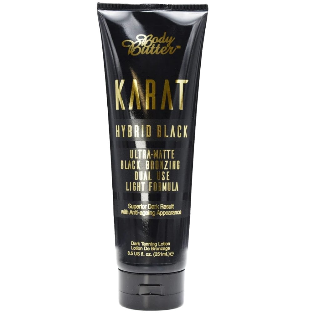 Body Butter Karat Hybrid Black Bronzing Tanning Accelerator 251ml