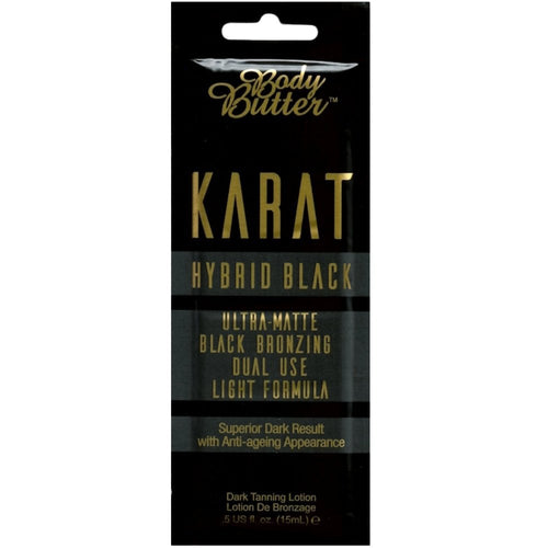 Body Butter Karat Hybrid Black Bronzing Tanning Accelerator Sachet 15ml