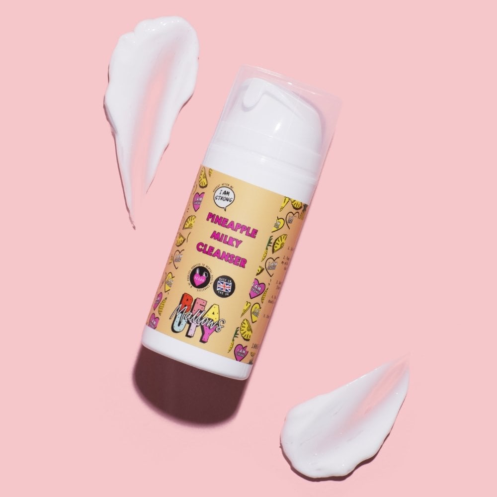 Mallows Beauty Pineapple Milky Cleanser 100g