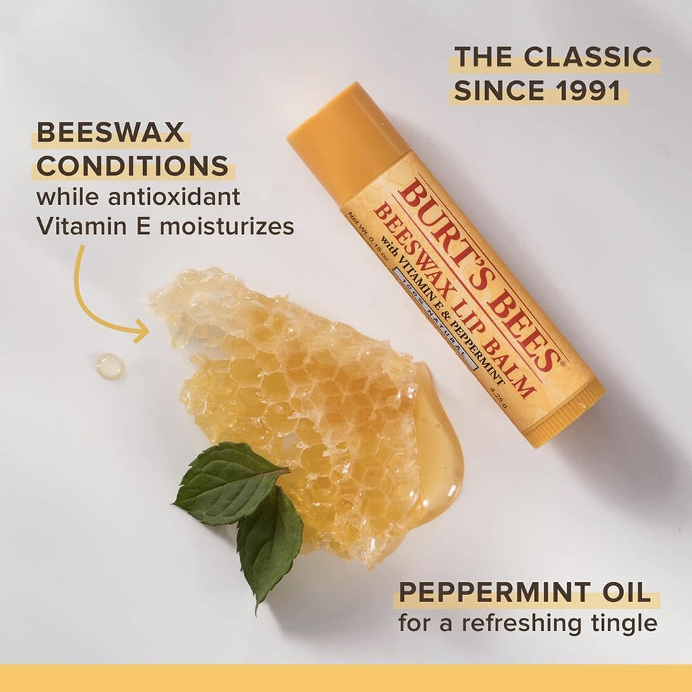 Burt's Bees Lip Balm Beeswax Tube 4.25g