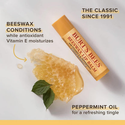 Burt's Bees Lip Balm Beeswax Tube 4.25g