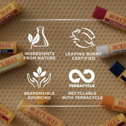 Burt's Bees Lip Balm Beeswax Tube 4.25g