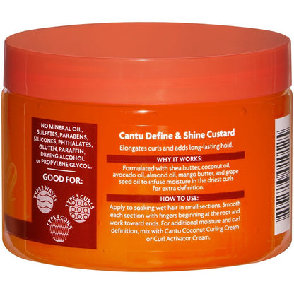 Cantu Shea Butter For Natural Hair Custard 340g
