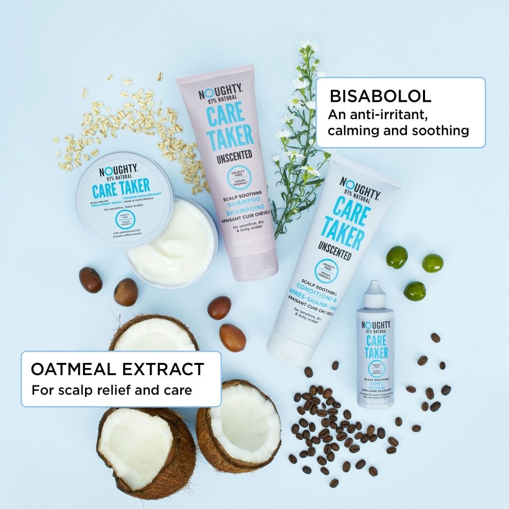 Noughty Care Taker Fragrance Free Scalp Soothing Shampoo 250ml