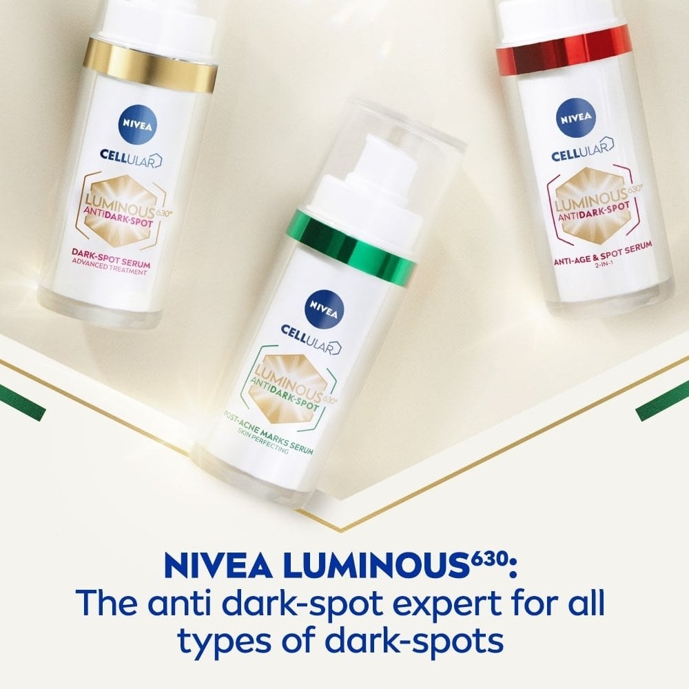 Nivea Cellular Luminous 630 Anti Dark-Spot Post-Acne Dark Marks Serum 30ml