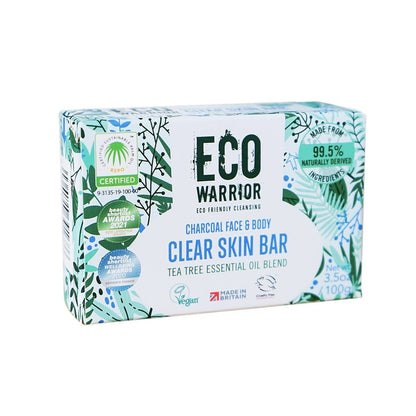 Eco Warrior Charcoal Clear Skin Bar 100g