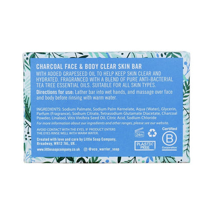 Eco Warrior Charcoal Clear Skin Bar 100g