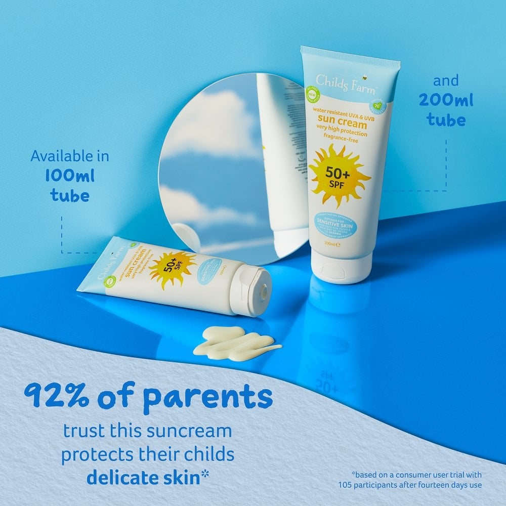 Childs Farm Sun Cream Sunscreen SPF50+ 100ml