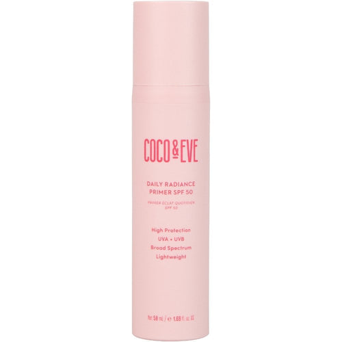 Coco & Eve High Protection Daily Radiance Lightweight Primer SPF50 50ml