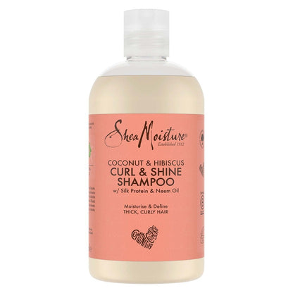 Shea Moisture Coconut & Hibiscus Curl & Shine Shampoo 384ml