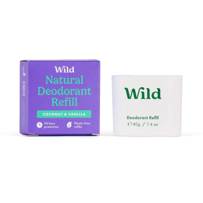 Wild Coconut & Vanilla Deodorant Refill 40g