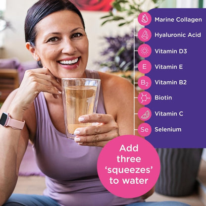 Healthspan Collagen Glow 5000mg for Hair, Skin, and Nails 14 Day Supply