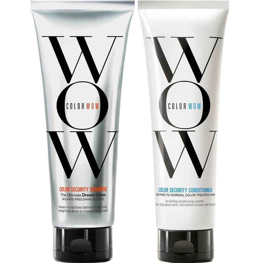 Color Wow Color Security Shampoo & Conditioner for Fine to Normal Colour-Treated Hair Twin 2 x 250ml