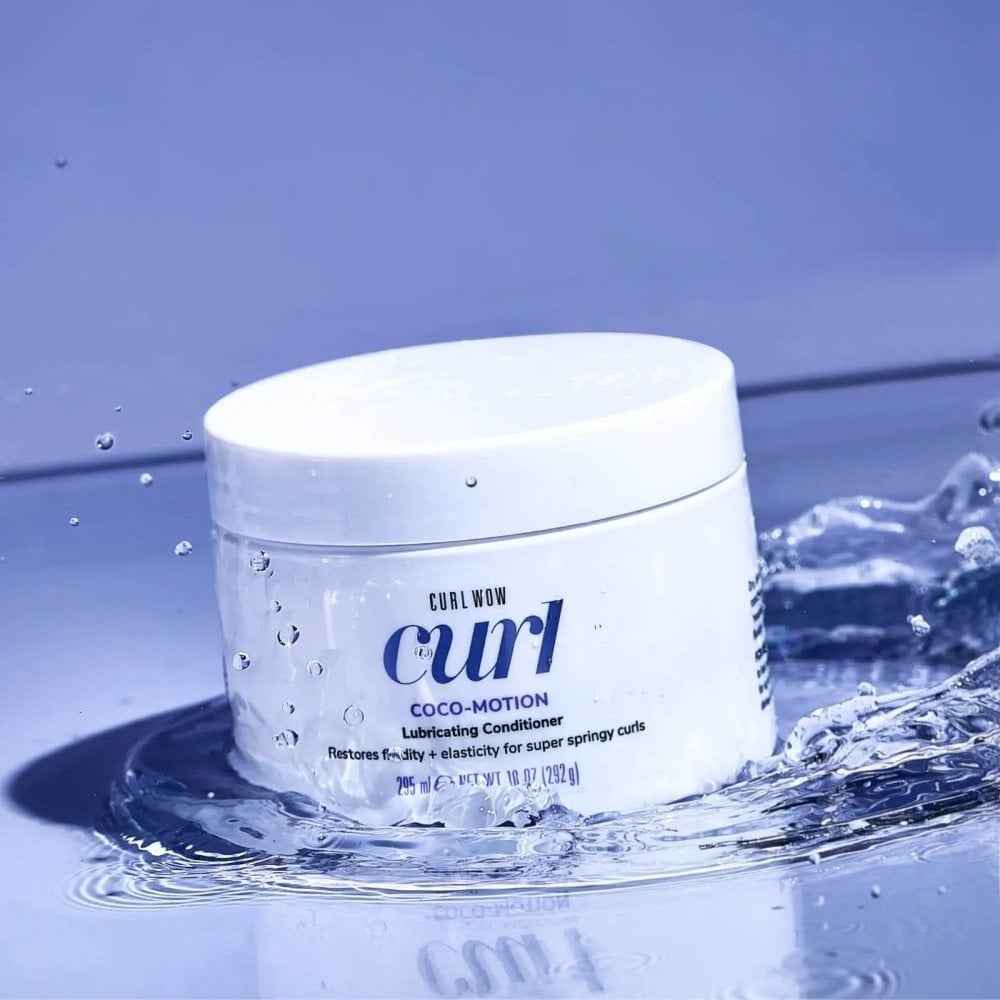 Color Wow Curl Wow Hooked 100% Clean Shampoo & Coco-Motion Lubrication Conditioner Twin 2 x 295ml