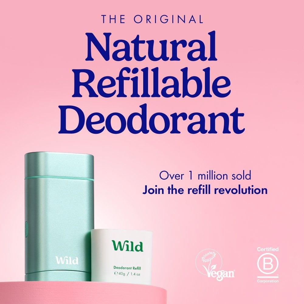 Wild Cotton & Sea Salt Deodorant Refill 40g
