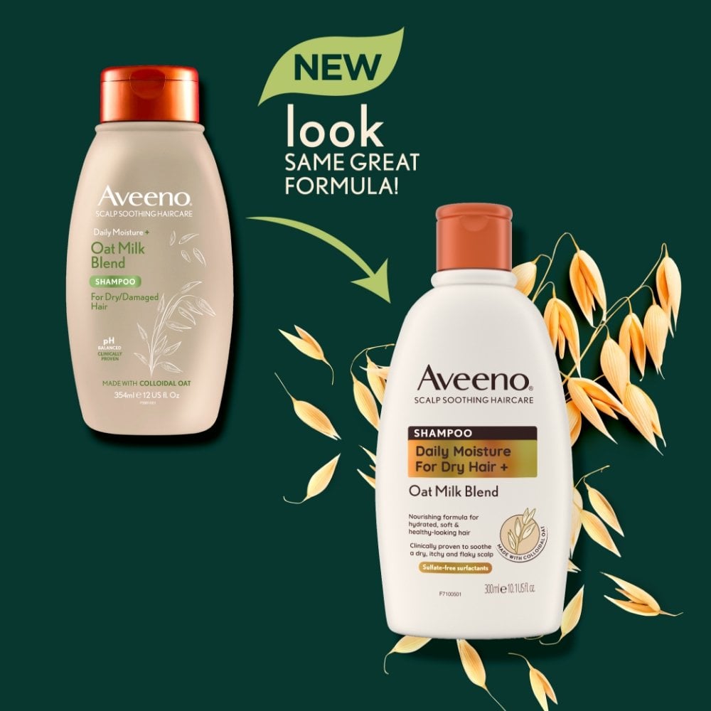 Aveeno Daily Moisture+ Oat Milk Blend Shampoo 300ml