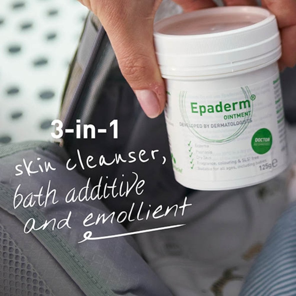 Epaderm Deep Hydration 3-In-1 Cleansing Ointment 125g