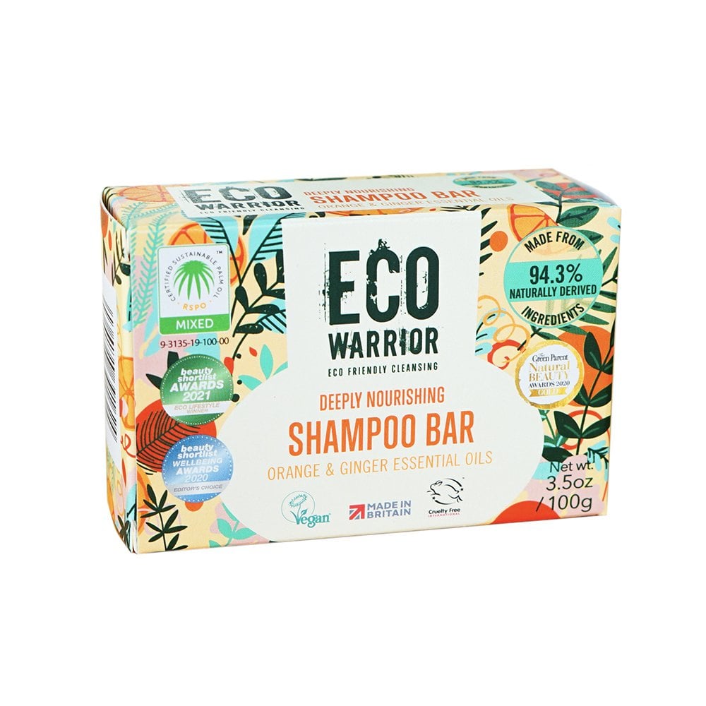 Eco Warrior Deeply Nourishing Shampoo Bar 100g