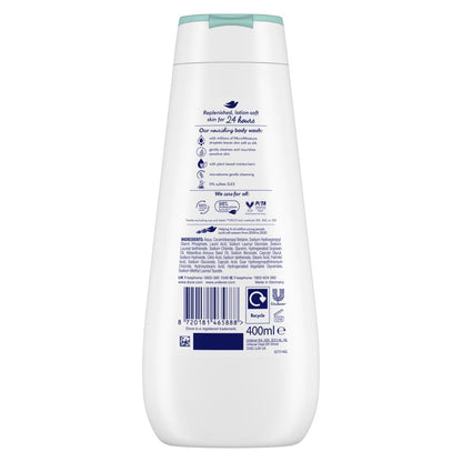 Dove Advanced Care Derma Hypoallergenic Fragrance-Free Body Wash 400ml