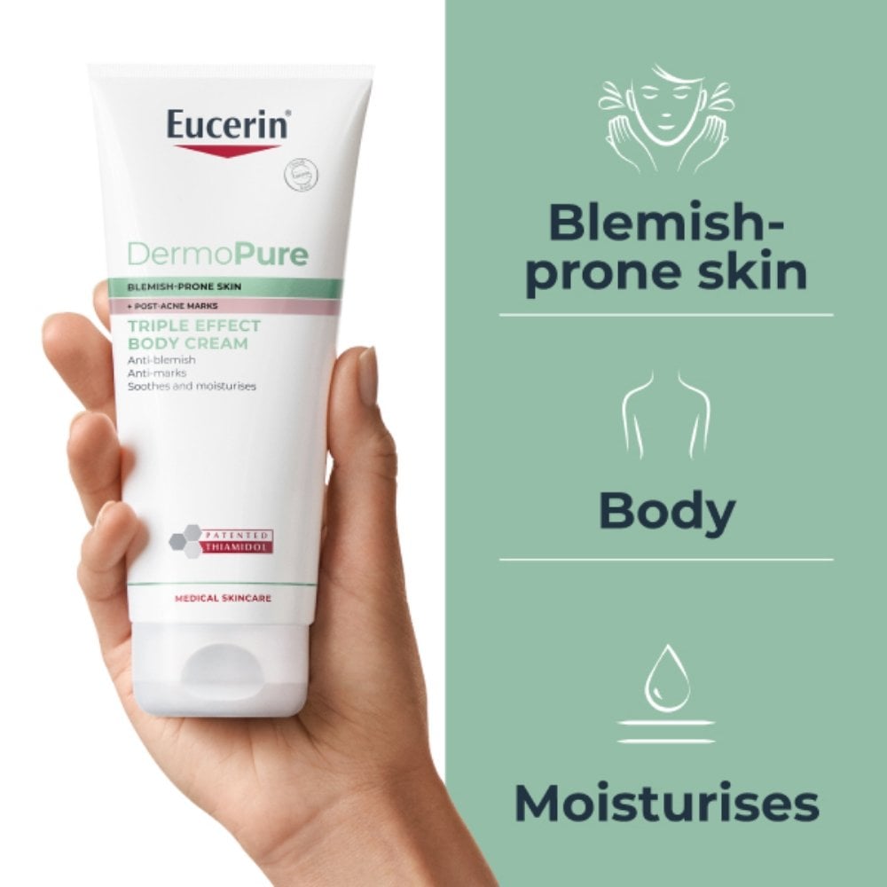 Eucerin DermoPure Anti-Blemish Triple Effect Body Cream 200ml