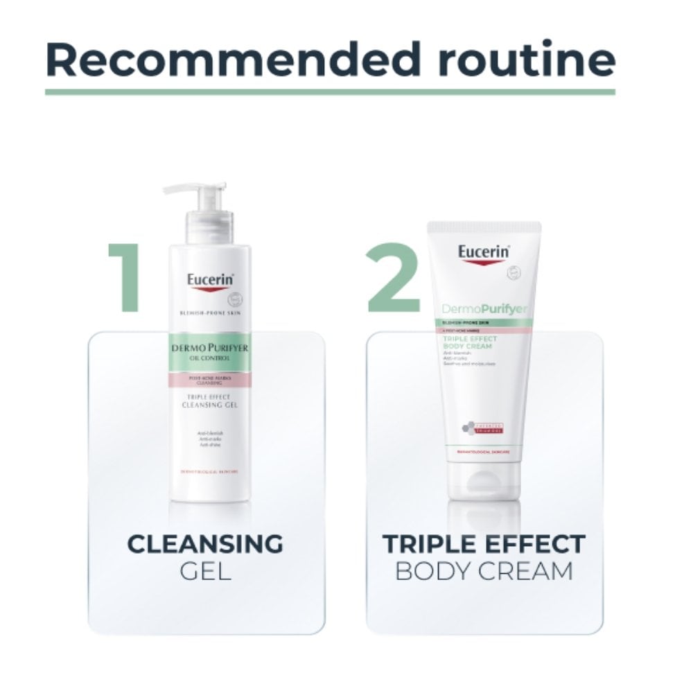 Eucerin DermoPure Anti-Blemish Triple Effect Body Cream 200ml