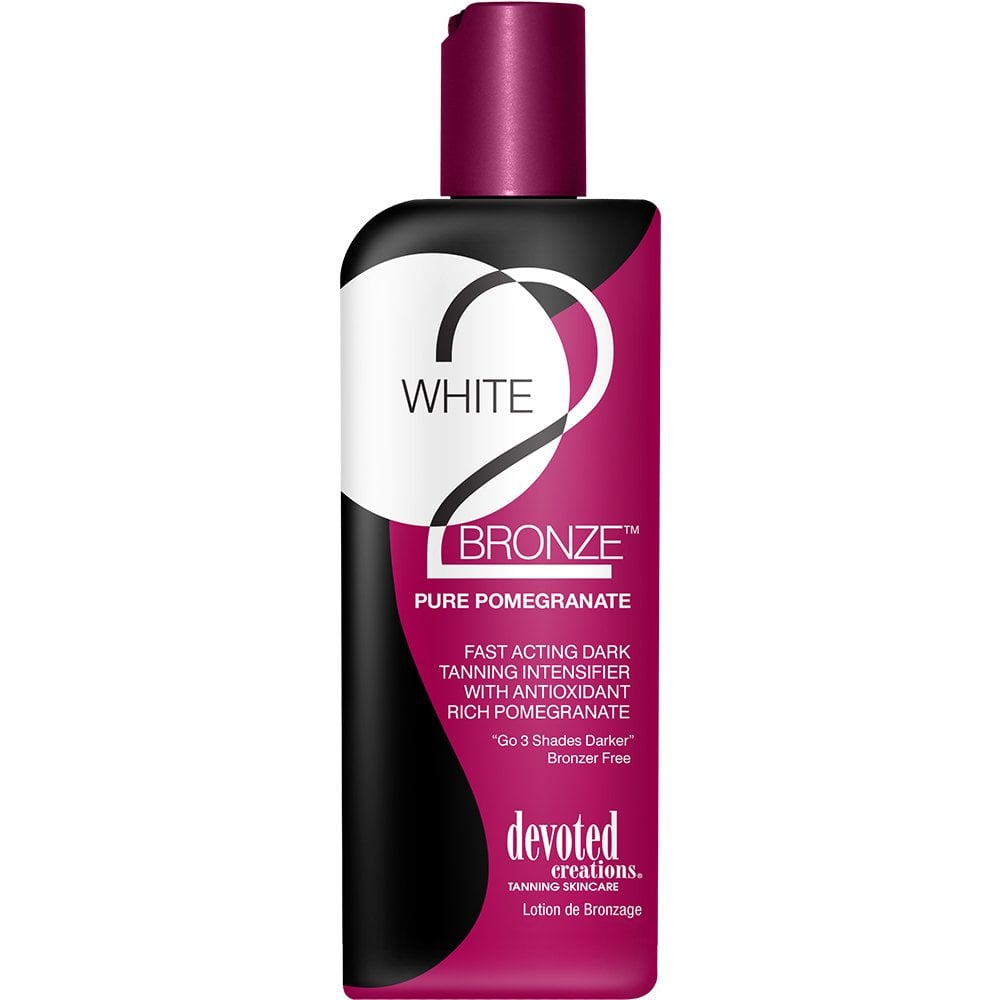 Devoted Creations White2Bronze Pure Pomegranate Dark Intensifier Tanning Accelerator 251ml