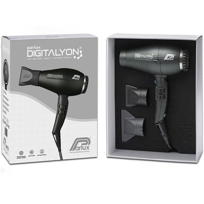 Parlux Digitalyon Air Ionizer Hair Dryer Anthracite