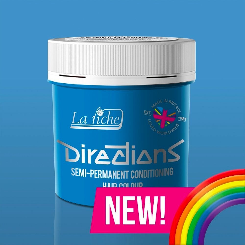 Directions Pastel Blue Hair Dye 88ml