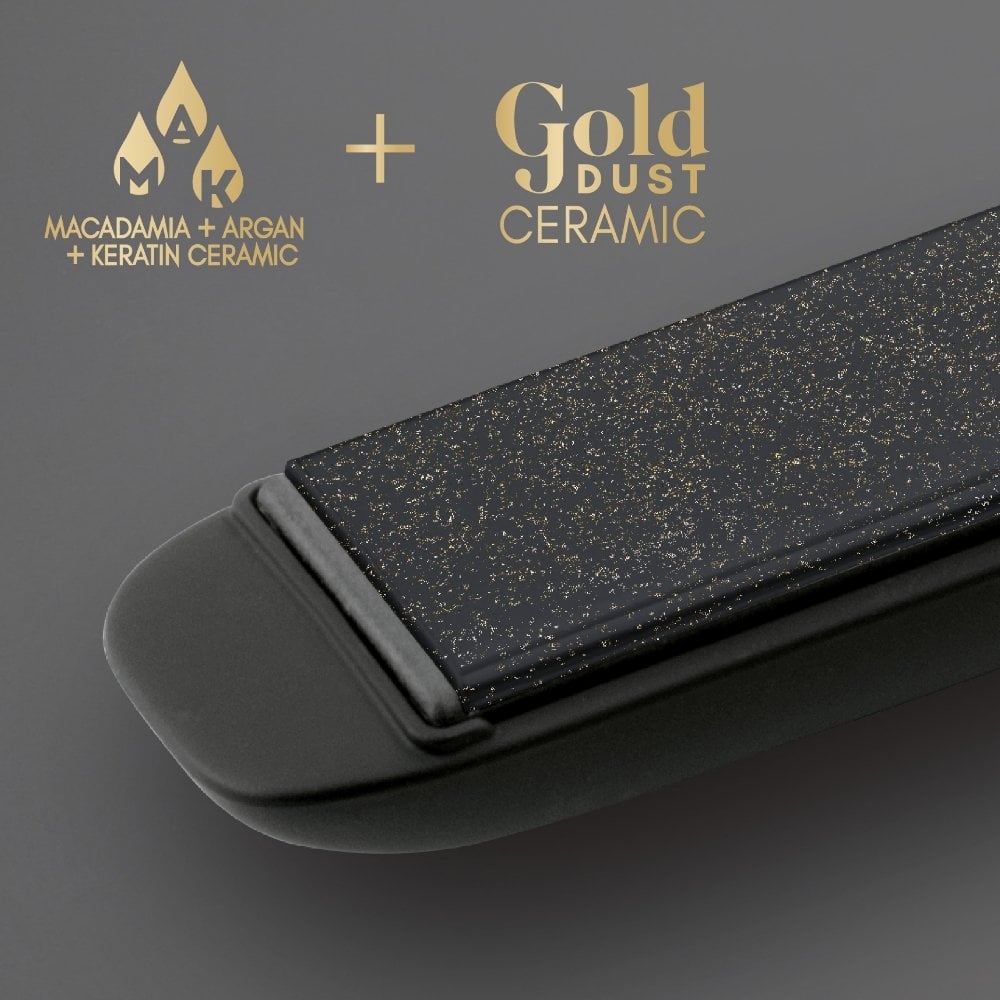 Diva Pro Precious Metals Touch Hair Straightener Gold Dust