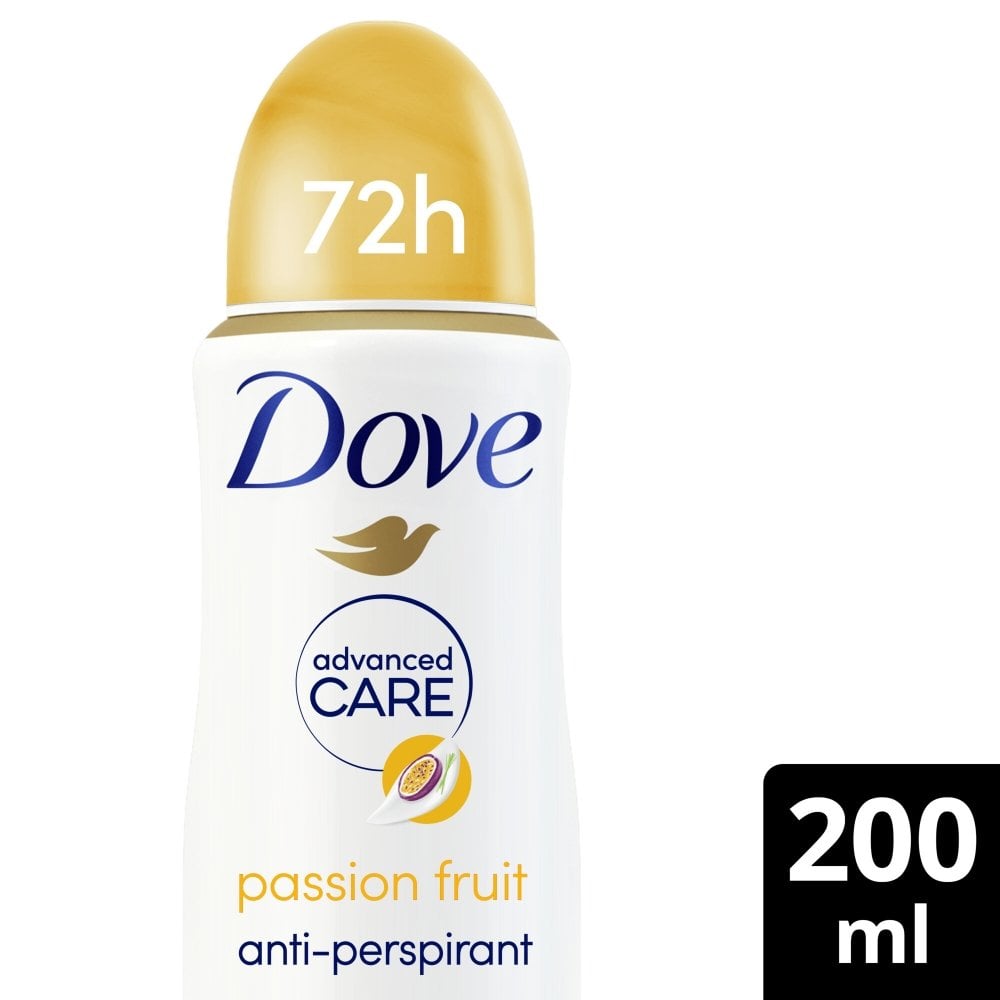 Dove Advanced Care 72h Go Fresh Passion Fruit & Lemongrass Anti-Perspirant Deodorant Spray 200ml