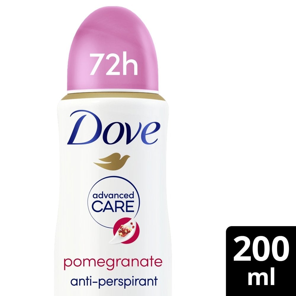 Dove Advanced Care 72h Go Fresh Pomegranate & Lemon Verbena Anti-Perspirant Deodorant Spray 200ml
