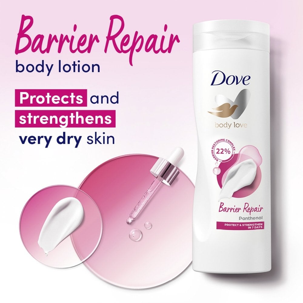 Dove Body Love Barrier Repair Body Lotion 400ml