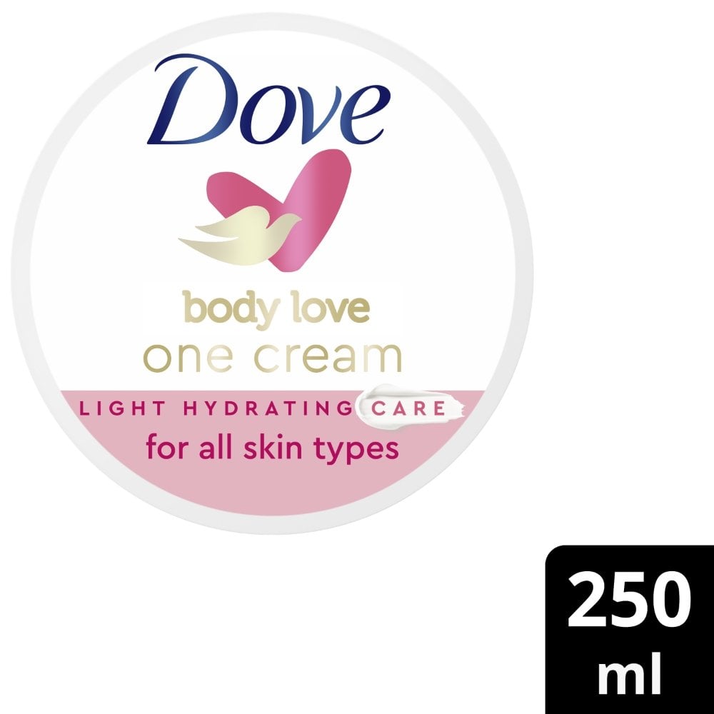 Dove Body Love Light Hydrating Care One Cream 250ml