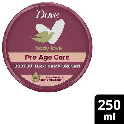 Dove Body Love Pro Age Care Body Butter 250ml