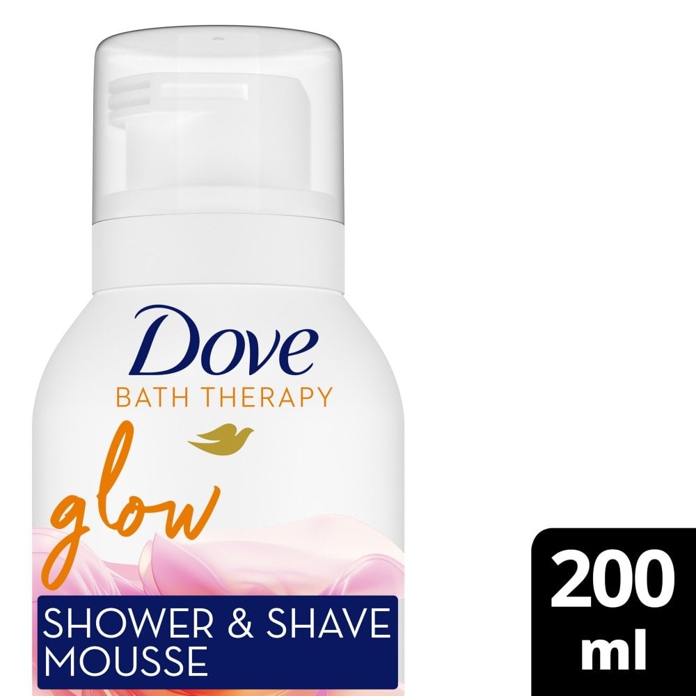Dove Glow Blood Orange & Spiced Rhubarb Shower & Shave Mousse 200ml