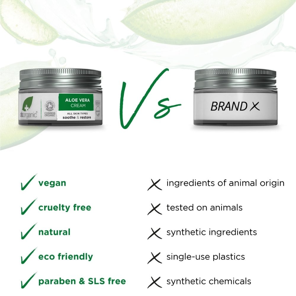 Dr. Organic Aloe Vera Cream 50ml