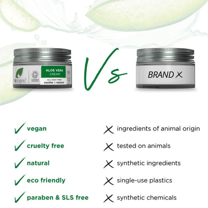 Dr. Organic Aloe Vera Cream 50ml